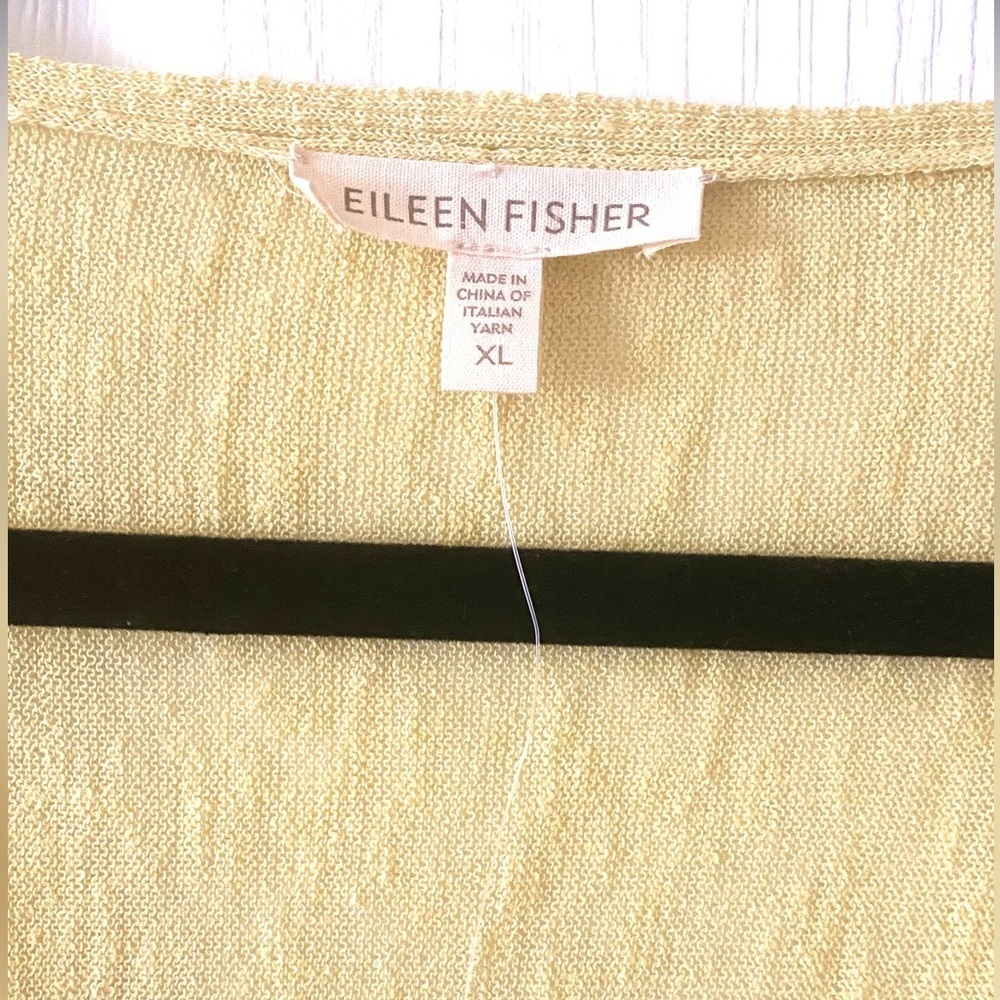 Eileen Fisher Deep V Neck Tunic - Picture 2 of 5